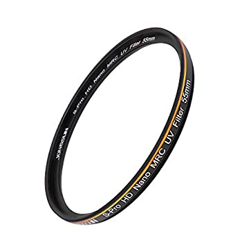 【中古】【輸入品・未使用】JONGSUN 55mm UVフィルター S-Pro HD Nano MRC16 カメラ紫外線保護フィルター 16層マルチコート ショットB270 ウルトラスリム レンズクロスキッ