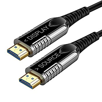 【中古】【インポート品・未当て嵌める】Mayfan 4K グラスファイバー HDMI 2.0 有線テレビ 16フート 弾丸道路 18Gbs 60サイクル 4:4 HDMI 2.0 グラスファイバー HDMI 吊りひも 下つ方 2K/1080P/1080I/720P/48P