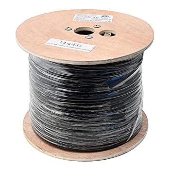 【中古】【輸入品・未使用】MarsLG 12AWG 2導体 12/2 ブラックストランド銅 低電圧直接埋設風景照明ワイヤ ETL認証 100フィート 2321-P 500-ft ブラック