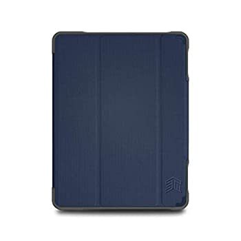 【中古】【インポート品・未当て嵌める】STM Dux Plus Duo Apple iPad 容れもの (Blue%ｶﾝﾏ% for ipad 7/8th gen 10.2)