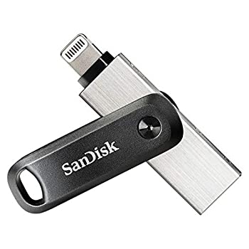 【中古】【輸入品・未使用】SanDisk サンディスク iXpand Flash Drive Go iPhone iPad/PC用 Lightning + USB-A 回転式 256GB USBメモリSDIX60N-256G [並行輸入品]