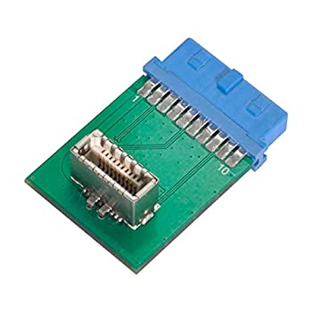 【中古】【輸入品・未使用】CY USB 3.0 20ピンオスからUSB 3.1 Type-Eアダプター、マザーボードUSB 3.0フロントパネルからUSBアダプターへ。
