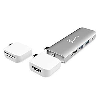 【中古】【輸入品・未使用】j5create ULTRADRIVE キット USB-C デュアルディスプレイ モジュラードック