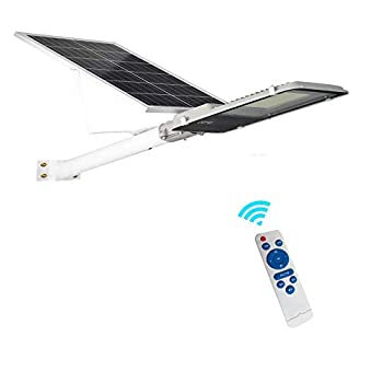 【中古】【輸入品・未使用】KT ソーラー街灯 200w IP65防水街路灯 配線工事不要 省エネ 太陽発電 電気代ゼロ 高輝度昼光色庭先灯 [並行輸入品]
