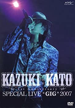 【中古】【輸入品・未使用】Kazuki Kato 1st Anniversary Special Live “GIG” 2007 [DVD]