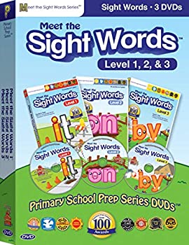 【中古】【輸入品・未使用】Preschool Prep Series: Sight Words Pack (Meet the Sight Words 1-3) [DVD] [Import]｜ムジカ＆フェリーチェ店