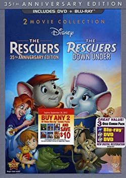 【中古】【輸入品・未使用】RESCUERS/RESCUERS DOWN UNDER｜ムジカ＆フェリーチェ店