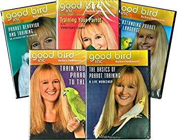 【中古】【輸入品・未使用】Parrot Training DVD Set 5 Titles (8 Discs) by Barbara Heidenreich|ムジカ&フェリーチェ店