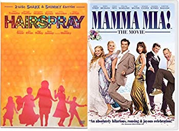 【中古】【輸入品・未使用】Mamma Mia! The Movie & Hairspray Musical DVD Set Special Edition 2 Disc & Bonus Videos Shimmy Shake｜ムジカ＆フェリーチェ店