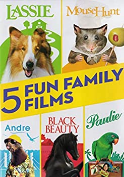 【中古】【輸入品・未使用】5 Fun Family Films (Lassie / MouseHunt / Andre / Black Beauty / Paulie)｜ムジカ＆フェリーチェ店