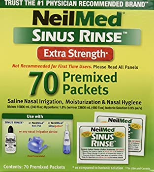 【中古】【インポート品・未当て嵌める】外国で直送品Neilmed Sinus Rinse Hypertonic Packets%ｶﾝﾏ% 70 each by Neilmed