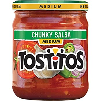 【中古】【輸入品・未使用】Tostitos Medium Chunky Salsaトスティートスミディアムチャンキーサルサ 中辛 420g 並行輸入品