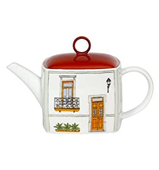 【中古】【輸入品・未使用】VISTA ALEGRE - Alma de Lisboa (Soul of Lisbon) (Ref # 21109524) - VISTA ALEGRE 磁器ティーポット- 1 Lt [並行輸入品]｜ムジカ＆フェリーチェ店