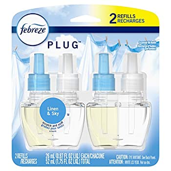 【中古】【インポート品・未当て嵌める】Febreze NOTICEables Linen \u0026 Sky Scent Dual Refill Air Freshener (2 Count%ｶﾝﾏ% 1.75 Oz) by Febreze
