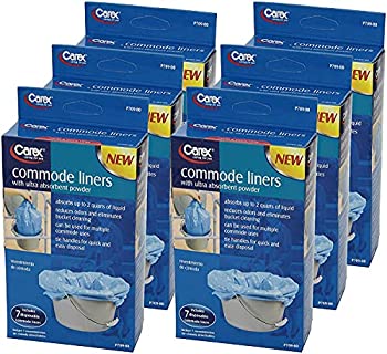 【中古】【輸入品・未使用】Carex Health Brands Commode Liners%ｶﾝﾏ% 7 Count (Pack of 6) by Carex Health Brands
