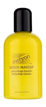 【中古】【インポート品・未当て嵌める】Mehron Liquid Face Paints - Yellow Y (4.5 薬局衡オンス) by Mehron [並行輸入品]