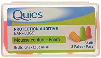 【中古】【インポート品・未当て嵌める】クイエス 質問用紙耳栓 3有りの実 Quies Foam Earplugs 3 pairs 並行輸入品