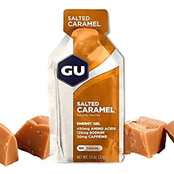 【中古】【インポート品・未当て嵌める】GU Original Sports Nutrition Energy Gel%ｶﾝﾏ% Salted Caramel%ｶﾝﾏ% 8-Count by GU Energy Labs