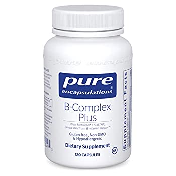 【中古】【輸入品・未使用】Pure Encapsulations B Complex Plus - 120 Vegetable Capsules by Pure Encapsulations｜ムジカ＆フェリーチェ店