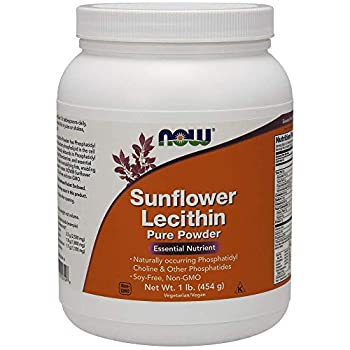 【中古】【インポート品・未当て嵌める】外国で直送品Now Foods Sunflower Lecithin Powder%ｶﾝﾏ% 1 重量ポンド