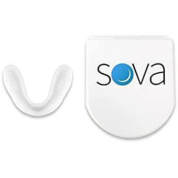 【中古】【インポート品・未当て嵌める】SOVA Aero 1.6粍 ナイト爵かばい立て カスタム填まる デンタルマウスガード 二十日鼠かばい立て 入れもの付き添い人