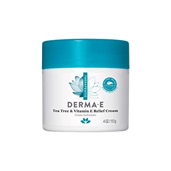 【中古】【インポート品・未当て嵌める】Derma E Tea Tree and Vitamin E Relief Cream%ｶﾝﾏ% 4薬局衡オンス