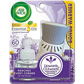 【中古】【インポート品・未当て嵌める】Air Wick Scented Oil Starter Kit%ｶﾝﾏ% Lavender/Chamomile by Air Wick