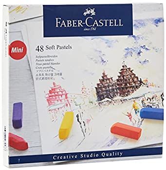 【中古】【輸入品・未使用】ファーバーカステル ソフトパステル 46色・48本セット 紙箱 128248 [日本正規品]｜ムジカ＆フェリーチェ店