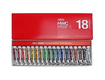 【中古】【インポート品・未当てはめる】ホルベイン 澄み切った水彩画えの具 18色書き割り W403 5ml(2号) 003403