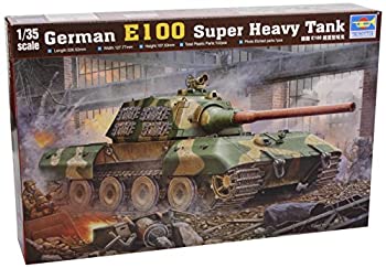【中古】【輸入品・未使用】トランペッター 1/35 ドイツ軍 超重戦車 E-100 プラモデル|ムジカ&フェリーチェ店