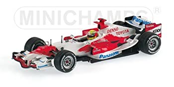 【中古】【輸入品・未使用】Minichamps 1/43 パナソニックトヨタ 2007 ショーカー R.シューマッハ ライジングサン 完成品