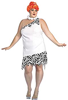 【中古】【輸入品・未使用】The Flintstones Wilma Adult Plus Costume 原始家族フリントストーンウィルマ大人用プラスコスチューム♪ハロウィン♪サイズ:Plus|ムジカ&フェリーチェ店