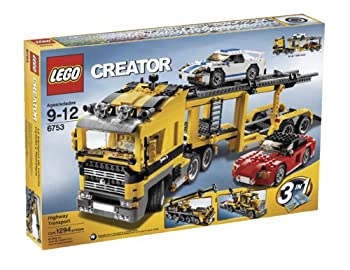 【中古】【インポート品・未当て嵌める】インポートレゴクリエイター LEGO Creator Highway Transporter (6753) [並行輸入品]