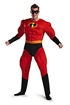 【中古】【輸入品・未使用】Disguise Mr.インクレディブル 大人用 マッスルコスチューム STDサイズ|ムジカ&フェリーチェ店
