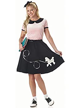 【中古】【輸入品・未使用】50's Hop With Poodle Skirt Adult Costume プードルスカート大人用コスチューム50のホップ♪ハロウィン♪サイズ：Large｜ムジカ＆フェリーチェ店