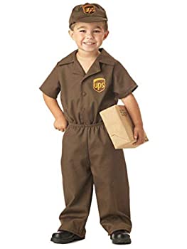 【中古】【輸入品・未使用】The UPS Guy Toddler Costume The UPS Guy Toddler Costume UPSのガイ幼児コスチューム♪ハロウィン♪サイズ：4/6｜ムジカ＆フェリーチェ店