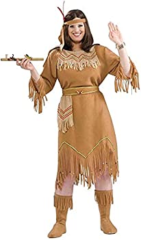 【中古】【輸入品・未使用】インディアンの乙女 大人用 プラスサイズ 大きいサイズ コスチューム ハロウィン衣装　Plusサイズ [並行輸入品]｜ムジカ＆フェリーチェ店