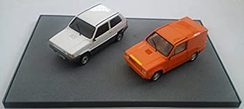 【中古】【輸入品・未使用】フィアット ゼロ 2台セット (1/43 A007) 完成品