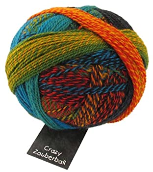 【中古】【輸入品・未使用】Schoppel Wolle 1153 Zauberball Crazy 2100_ Domino