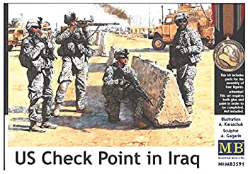 【中古】【輸入品・未使用】Master Box US Soldiers Cheque Point Iraq (4) Figure Model Building Kits｜ムジカ＆フェリーチェ店