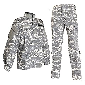 【中古】【輸入品・未使用】SHENKEL 迷彩服上下セット L ACU bdu-acu02-L [並行輸入品]
