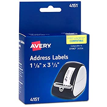 【中古】【輸入品・未使用】Address Labels%ｶﾝﾏ% 1-1/8 x 3-1/2%ｶﾝﾏ% Clear%ｶﾝﾏ% 120/Roll%ｶﾝﾏ% 1 Roll/Box (並行輸入品) [並行輸入品]