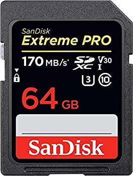 【中古】【輸入品・未使用】SanDisk 64GB Extreme PRO UHS-I SDXC 170MB/s SDSDXXY-064G サンディスク 海外パッケージ品|ムジカ&フェリーチェ店