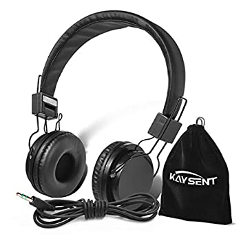 【中古】【輸入品・未使用】Kaysent 高耐久ヘッドフォンセット 学生用 - (KHPB-4B) 4パック 教室 子供用ヘッドフォン 学校 図書館 コンピューター 子供 大人向け (マイクな