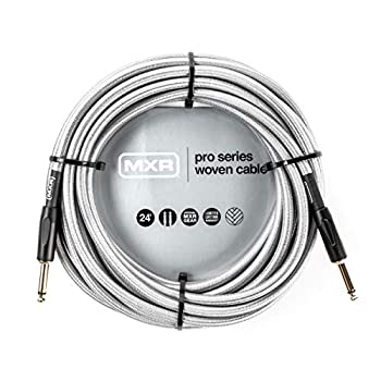 【中古】【輸入品・未使用】MXR DCIW24 プロシリーズ ツイード ケーブル 24 フィート (7.3 メートル) S/S Pro Series Woven Instrument Cable
