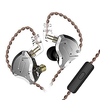 【中古】【輸入品・未使用】KZ ZS10 PRO 5つのドライバーヘッドホン 高忠実度ノイズアイソレーションイヤホン/イヤホン 取り外し可能なケーブル2ピン 0.75mm (MIC、ブラック