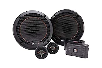 【中古】【インポート品・未当て嵌める】MB Quart RS1-216 引き合い2ウェイコンポーネントスピーカーシステム (黒いこと、ありの実) - 6.5inコンポーネントスピーカーシステム 220ワット カ