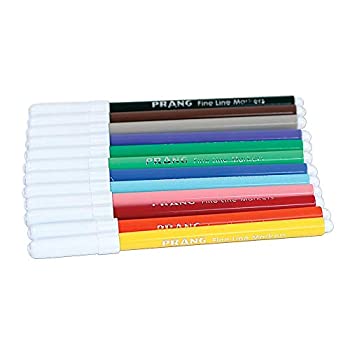 【中古】【輸入品・未使用】Prang Fine Line Art Markers%ｶﾝﾏ% Washable%ｶﾝﾏ% 12 Assorted Colors%ｶﾝﾏ% Total of 144 Markers (80744) マーカー (並行輸入品)