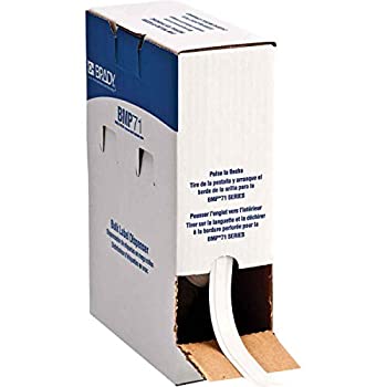 【中古】【輸入品・未使用】Brady BM71C-375-498 White%ｶﾝﾏ% Bulk BMP71 Terminal BLock Markers (1 Roll) by Brady