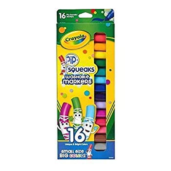 【中古】【輸入品・未使用】[クレヨラ]Crayola Pipsqueak OLD Style Fat Markers 16 in a Pack 48 Markers in Total 58-8703 [並行輸入品]｜ムジカ＆フェリーチェ店